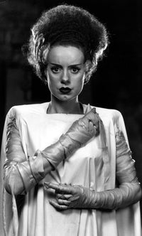 Bride of Frankenstein classic horror movie photo print.