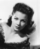 Anne Baxter portrait poster print for classic film enthusiasts.