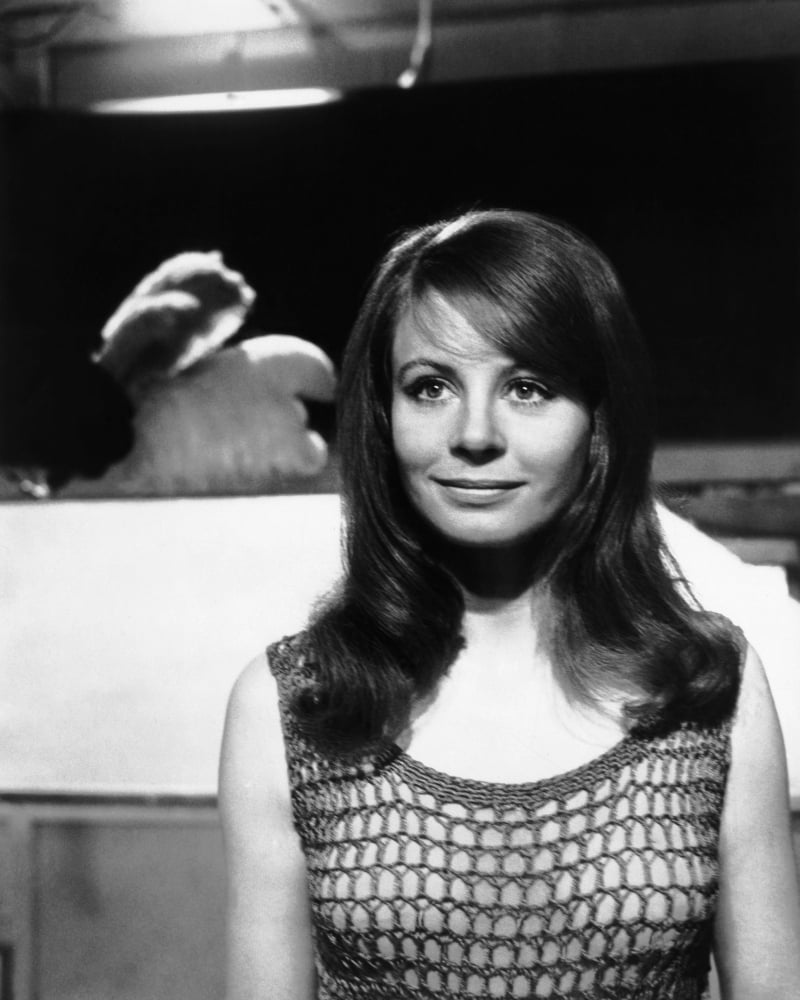 Blowup 1966 photo print featuring Sarah Miles, iconic film art.