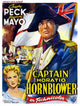 Captain Horatio Hornblower movie masterprint poster featuring Gregory Peck and Virginia Mayo