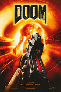 Doom Movie Poster 11x17 Print showcasing iconic film visuals.