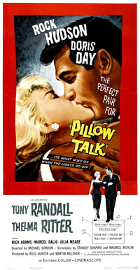 Pillow Talk Movie Poster Masterprint showcasing classic film art.