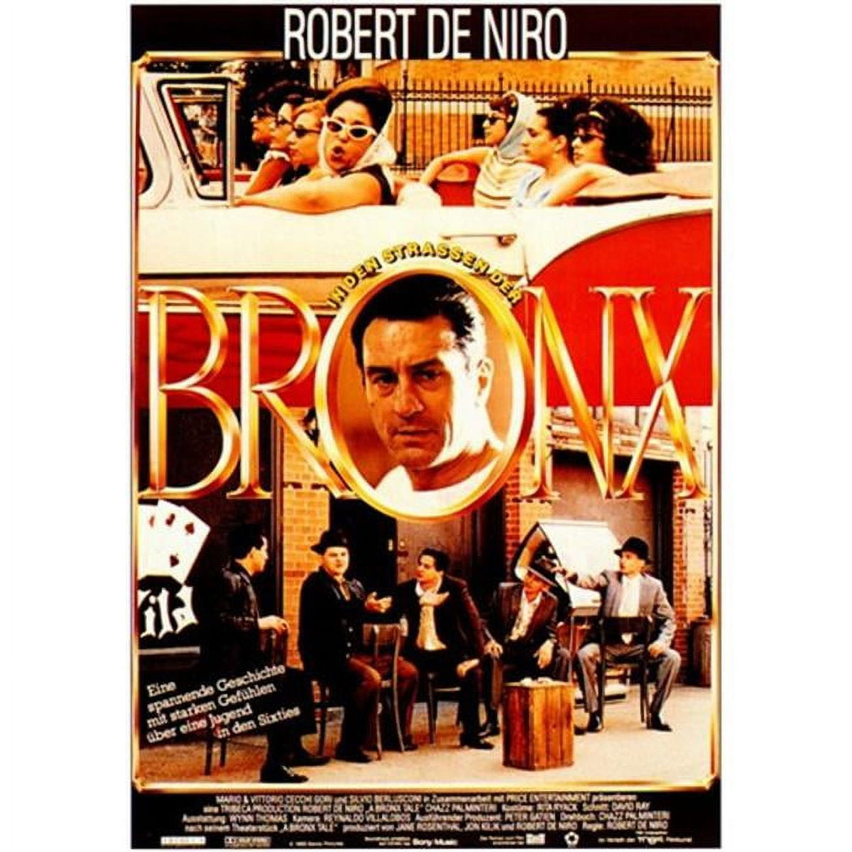 A Bronx Tale German edition movie poster 11x17