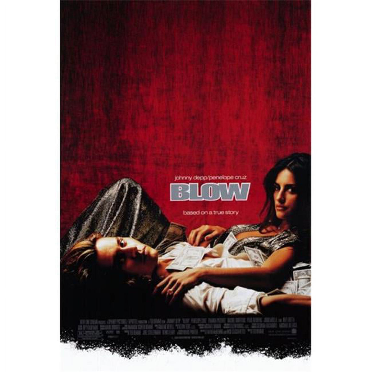 Blow movie poster 11x17 print featuring iconic film imagery.