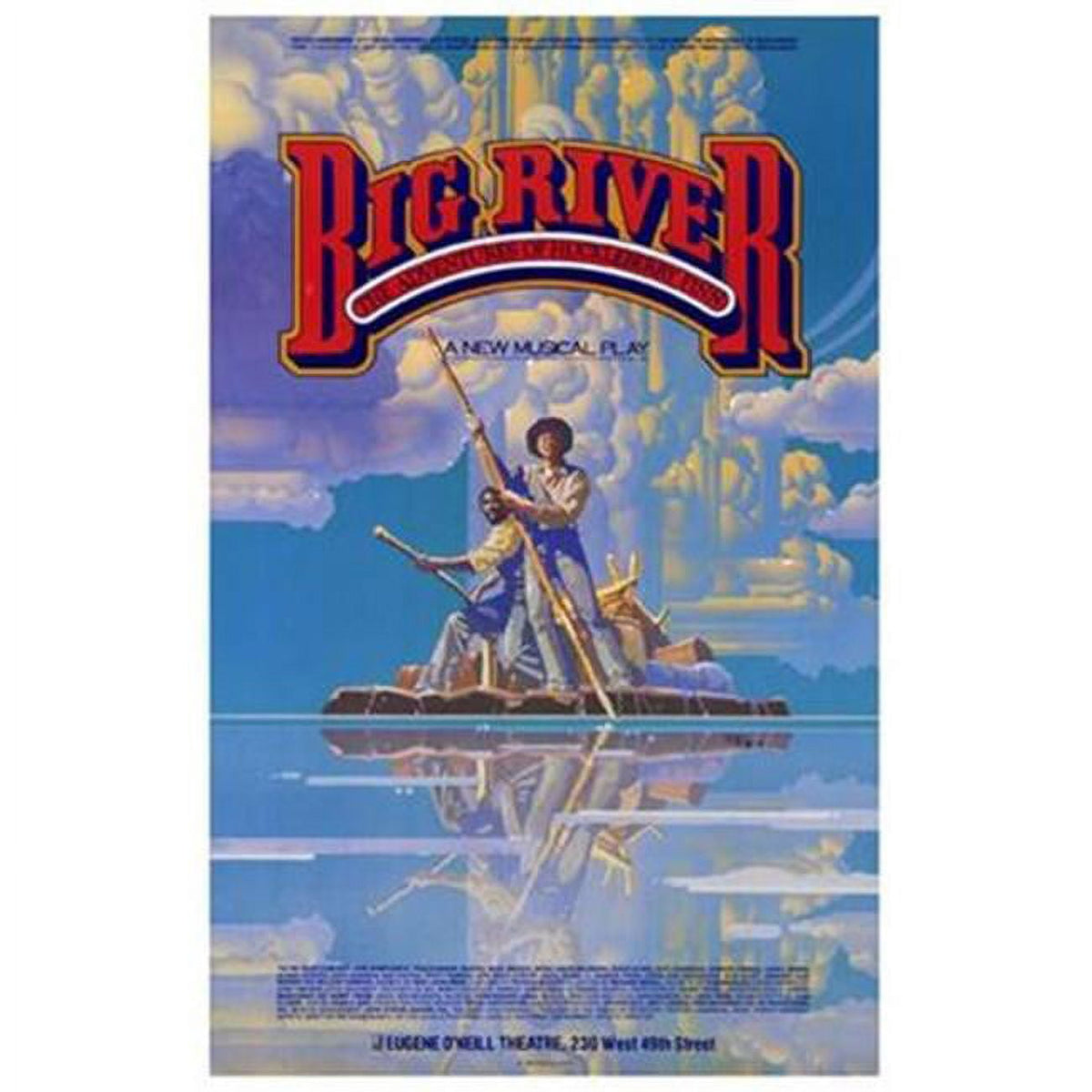 Big River Broadway Movie Poster 11x17 - Vibrant and colorful print.
