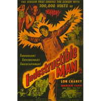 The Indestructible Man movie poster print, 27x40 inches.