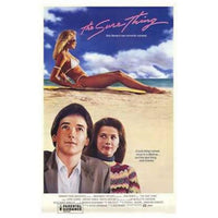 The Sure Thing movie poster - 11x17 print showcasing a classic romantic comedy.