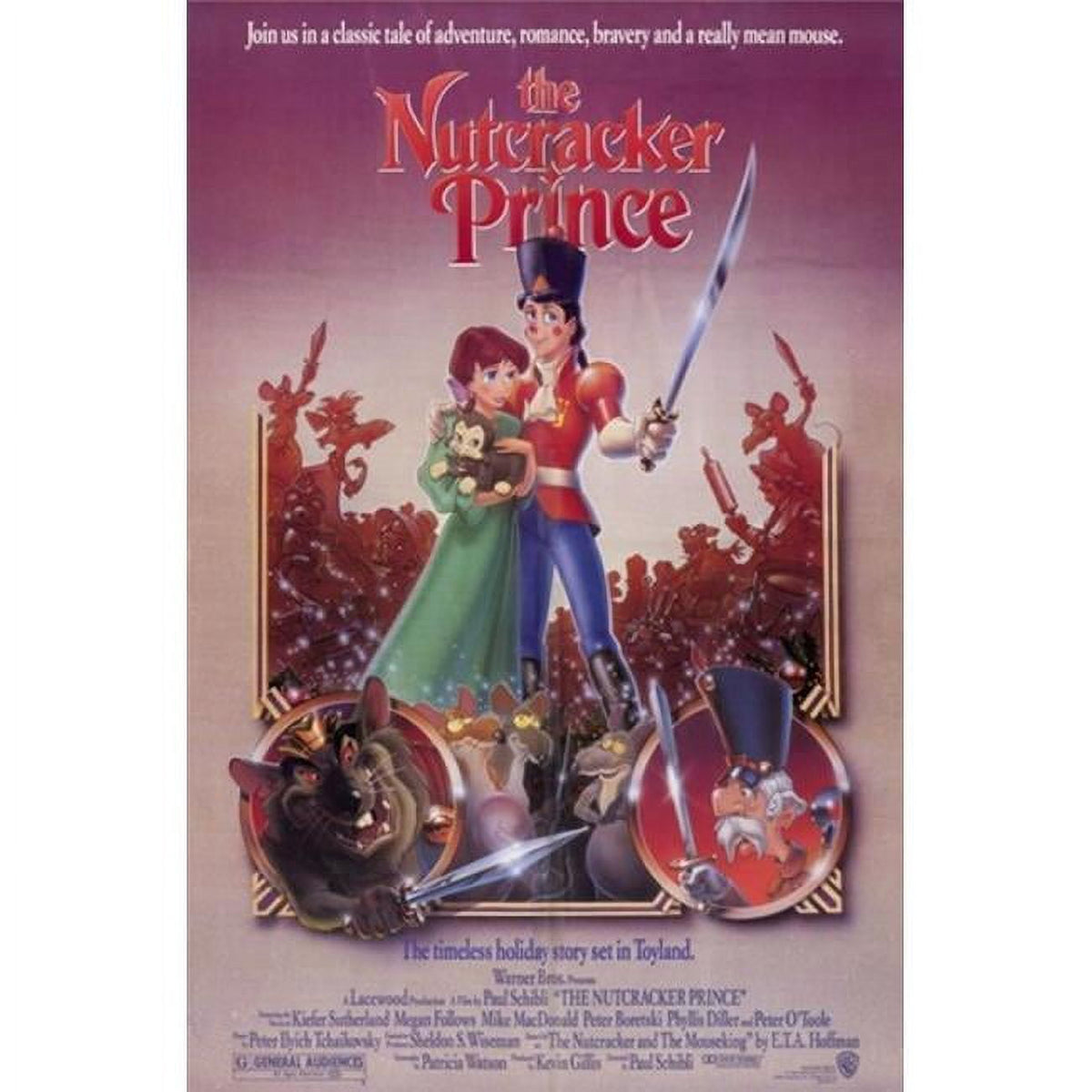 Nutcracker Prince Movie Poster in 11x17 size