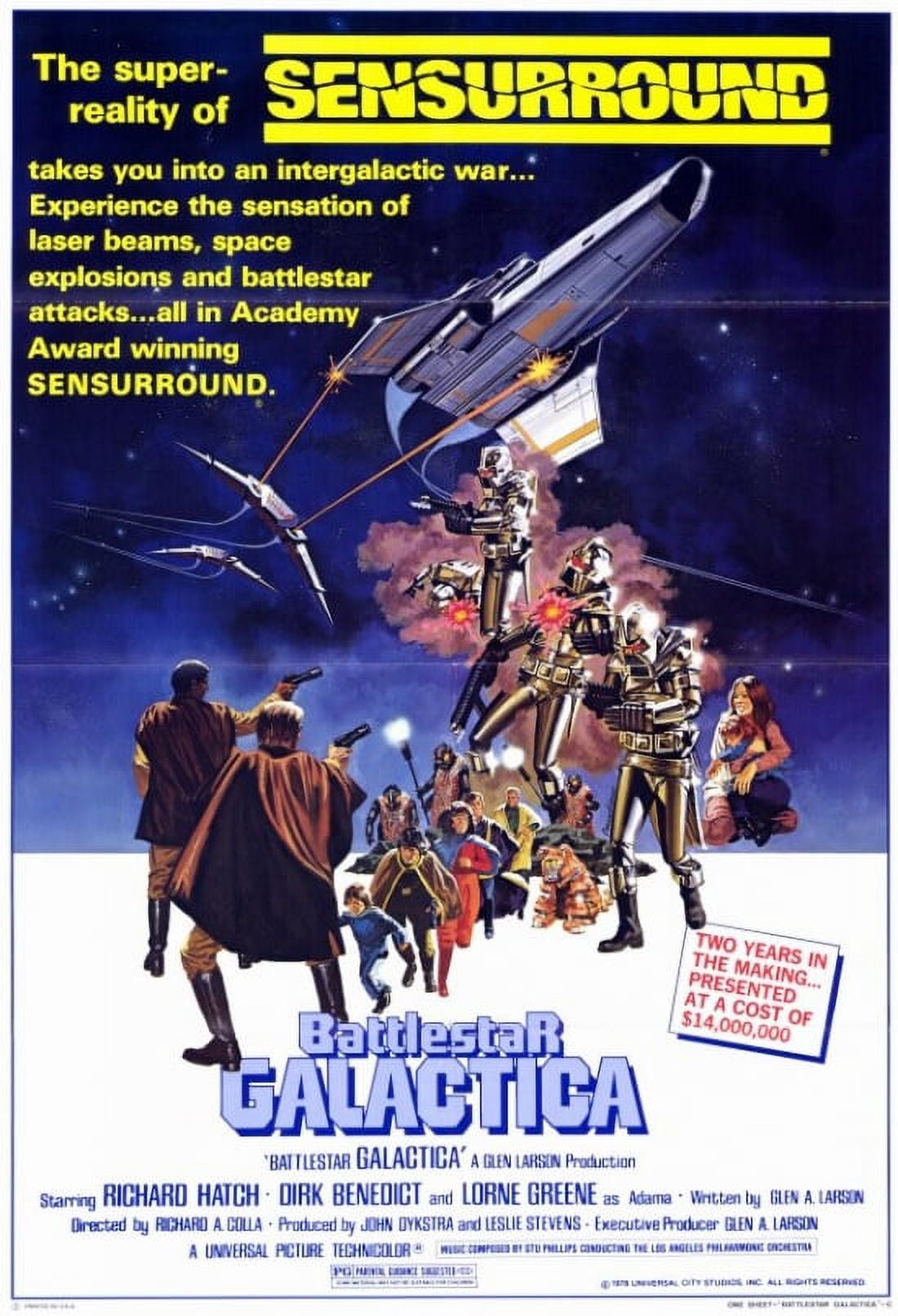 Battlestar Galactica movie poster 11x17 print