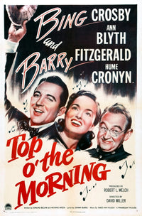 Ann Blyth Top O'the Morning photo print, classic Hollywood art.