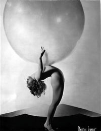 Sally Rand Nude with a Ball Photo Print - elegant vintage art