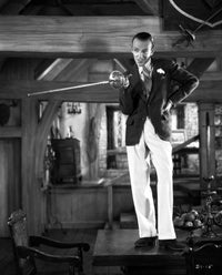 Classic portrait photo print of Fred Astaire smiling