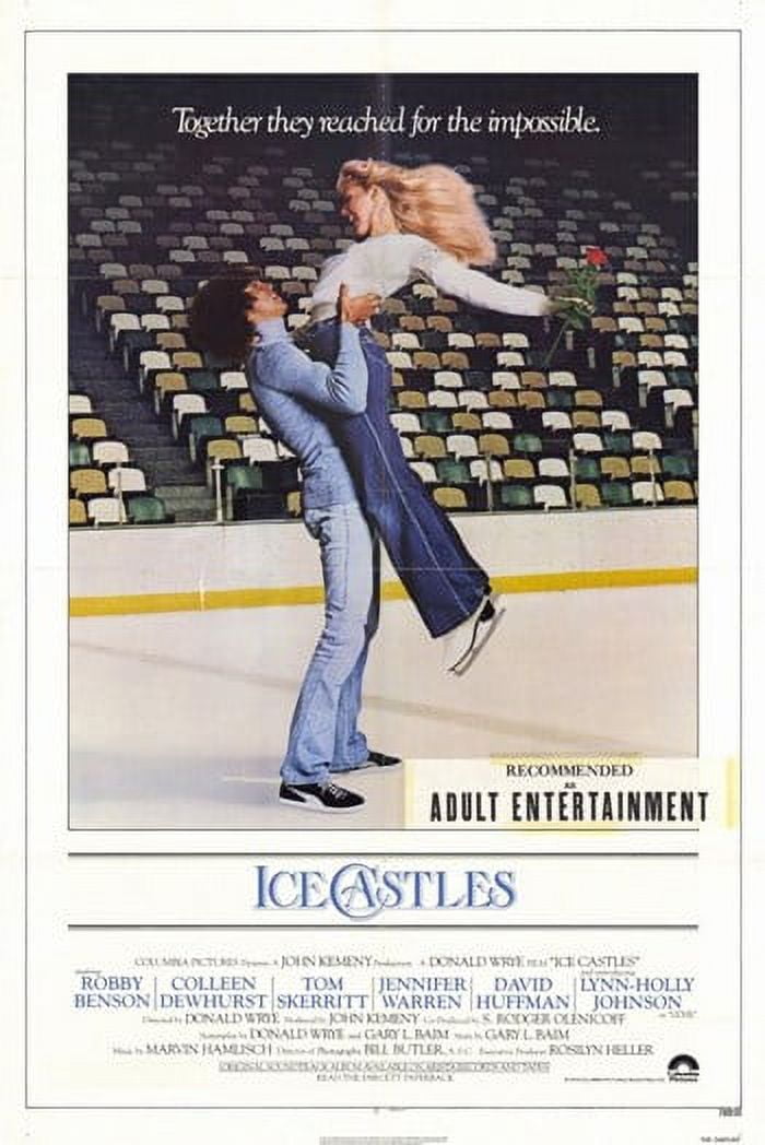 Ice Castles Movie Poster - 11x17 Print featuring classic winter imagery.