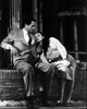 Audrey Hepburn and Gregory Peck black and white photo print from Roman Holiday