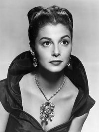 Pier Angeli wearing jewelry from the House of Joseff in 'The Silver Chalice' photo print.
