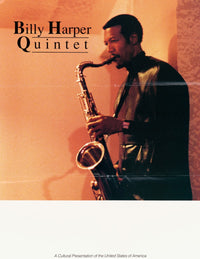Billy Harper Quintet Poster Print showcasing vibrant jazz art.