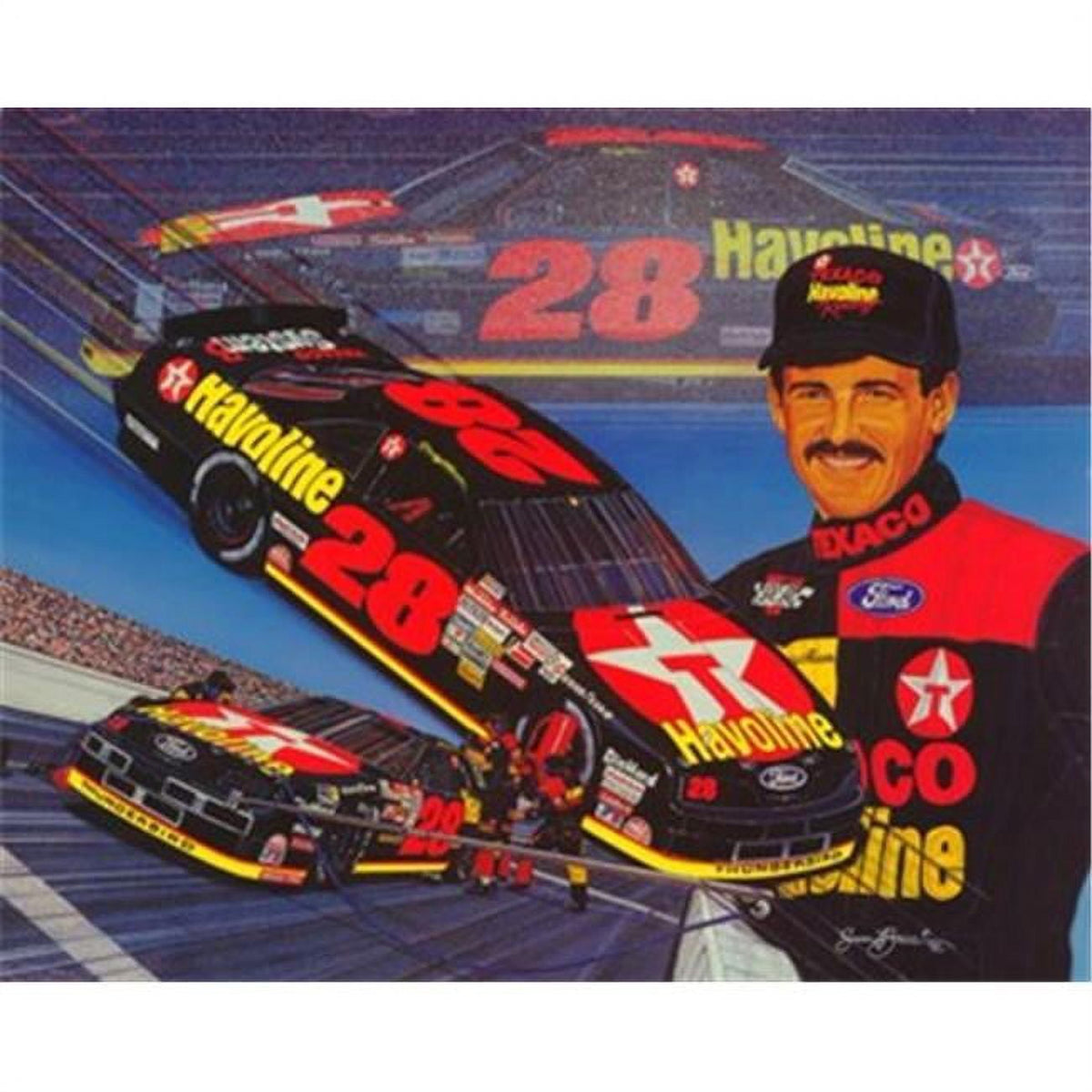 Davey Allison Movie Poster 17x11 Print