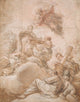 Allegory of the Elevation of Cardinal Deacon Oddone Colonna to Pope Martin V Poster Print by Benedetto Luti