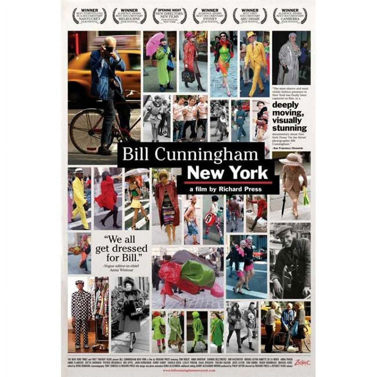Bill Cunningham New York Movie Poster Print 27x40