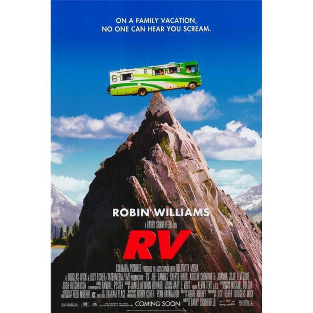 RV Movie Poster Print 27x40 - Family Comedy Artwork