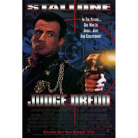 Judge Dredd Movie Poster Print showcasing action and intensity in 27x40 size.