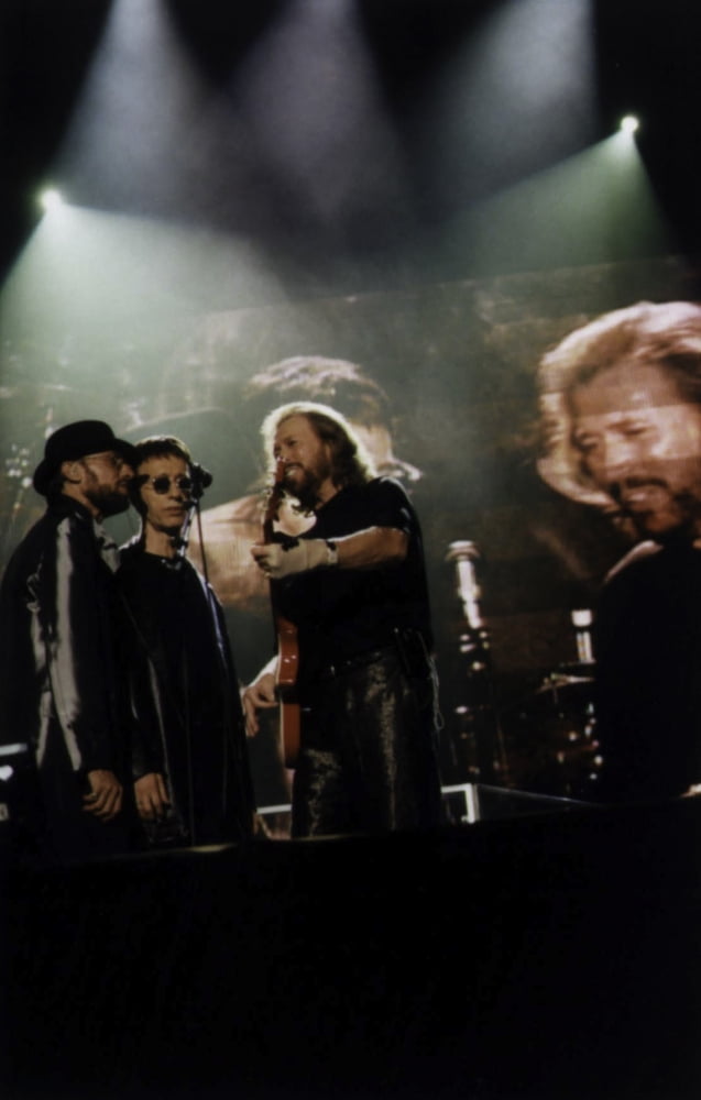 Live performance photo print of The Bee Gees