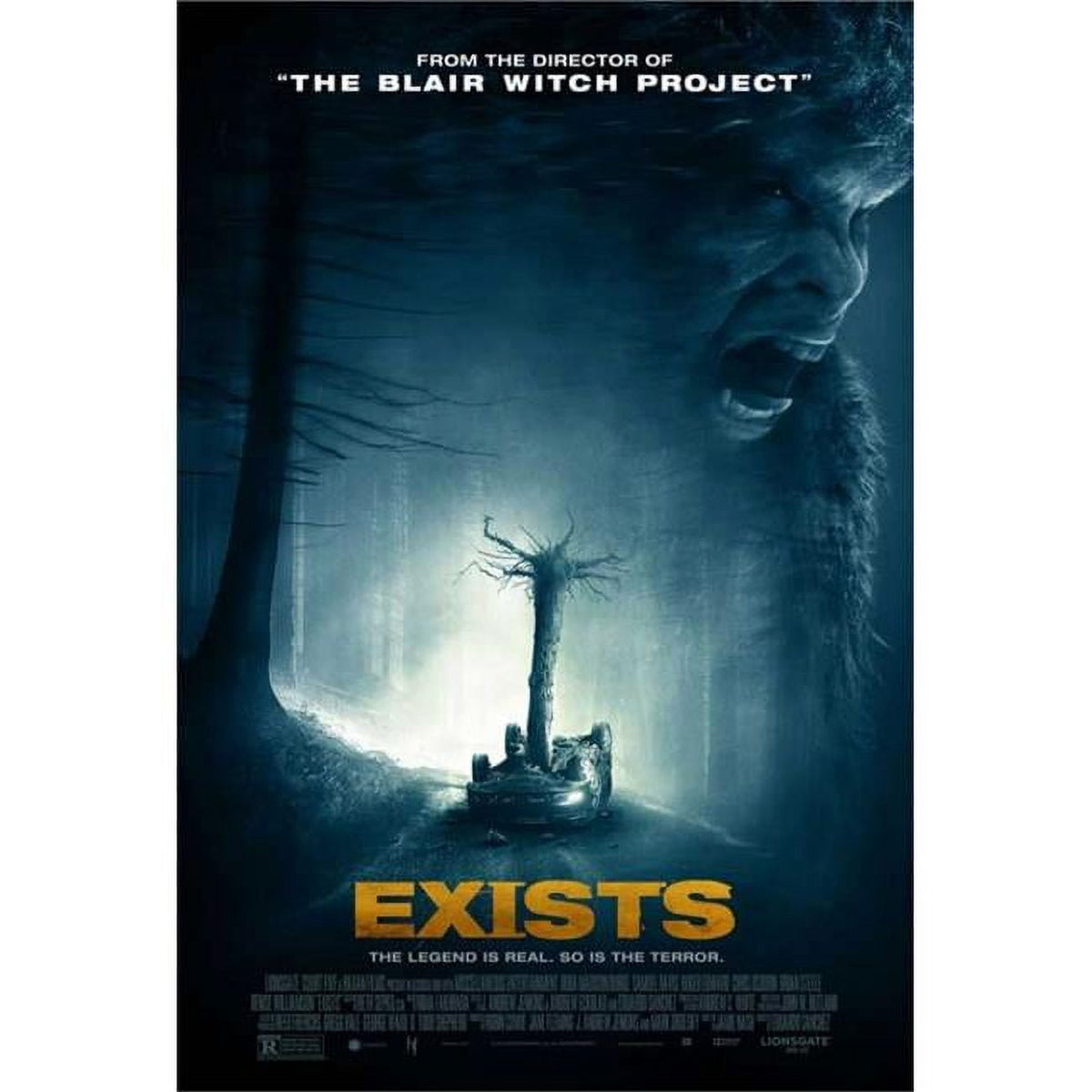 Exists Movie Poster Print in 27x40 size, showcasing thrilling cinematic art.