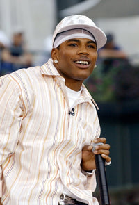 Nelly performing live on Good Morning America photo print