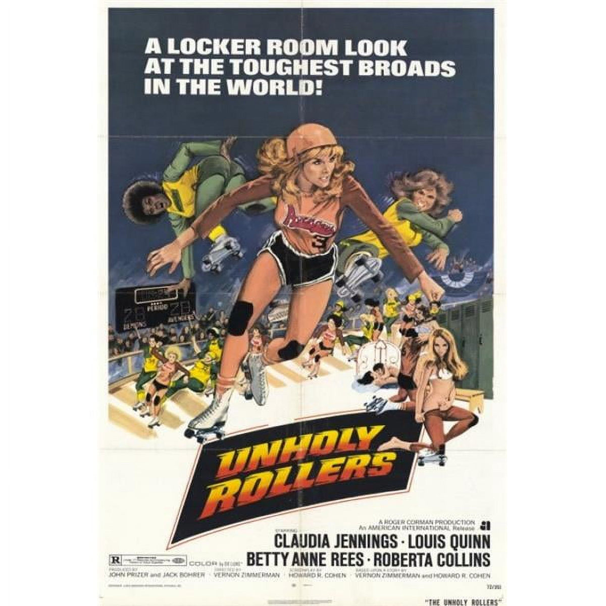 Unholy Rollers Movie Poster Print - 27x40 size