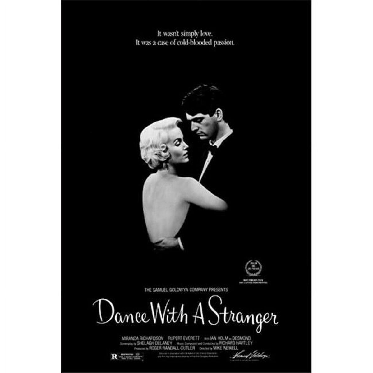 Dance with a Stranger Movie Poster 11x17 print showcasing vibrant colors and cinematic themes.