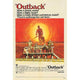 Outback movie poster print showcasing stunning Australian landscape.