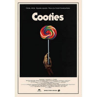 Cooties Movie Poster Print - 27x40 inches, vibrant comedic horror artwork.