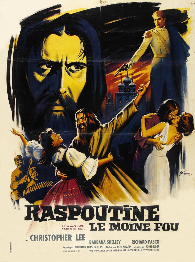 Rasputin: The Mad Monk Movie Poster Masterprint 11x17