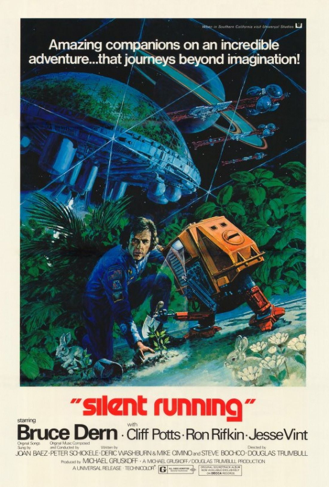 Silent Running Movie Poster Print - 27 x 40 inches