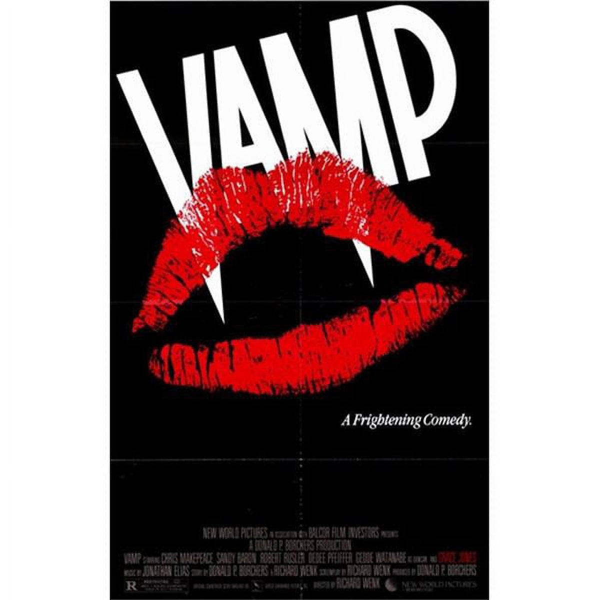 Vamp Movie Poster - 11x17 print featuring classic horror film art.