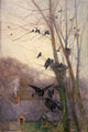 Shades of Evening art print by Mildred Anne Butler showcasing tranquil twilight colors.
