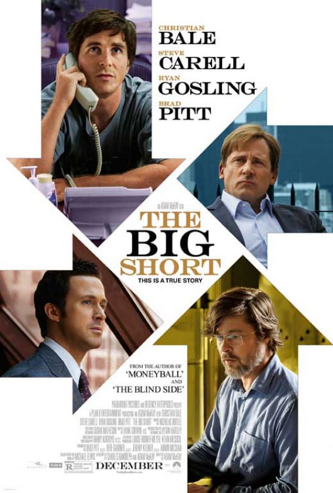 The Big Short movie poster print 11x17