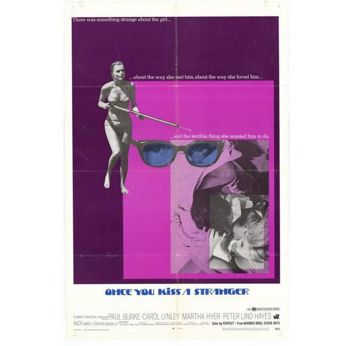 Once You Kiss a Stranger Movie Poster Print 27x40
