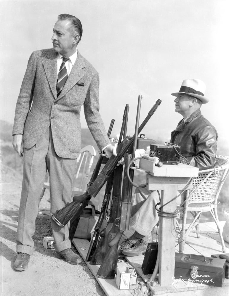 Film still photo print featuring John Barrymore, classic cinema art