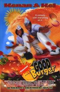 Good Burger Movie Poster 11x17 print featuring iconic characters.