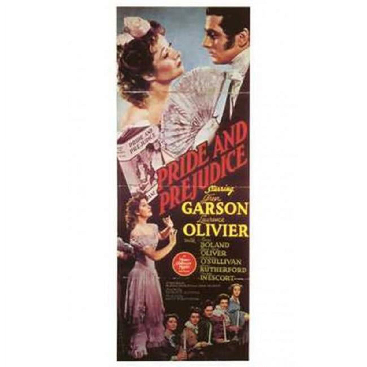 Pride and Prejudice movie poster 11x17 print showcasing classic romance.
