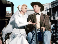 Calamity Jane photo print featuring Doris Day and Howard Keel from the 1953 film.
