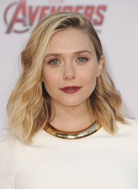 Elizabeth Olsen at the Avengers: Age of Ultron premiere photo print.