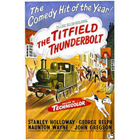 The Titfield Thunderbolt Movie Poster 11x17 print featuring classic cinema artwork.
