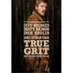 True Grit Movie Poster showcasing classic Western film art.
