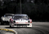 Paul Newman racing car photo print