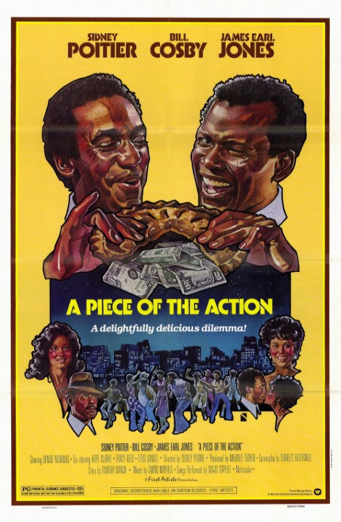 Piece of the Action Movie Poster - 11x17 print showcasing vibrant cinematic action.