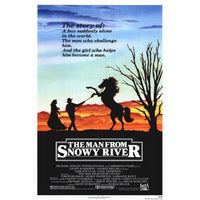 Man from Snowy River Movie Poster Print 27x40