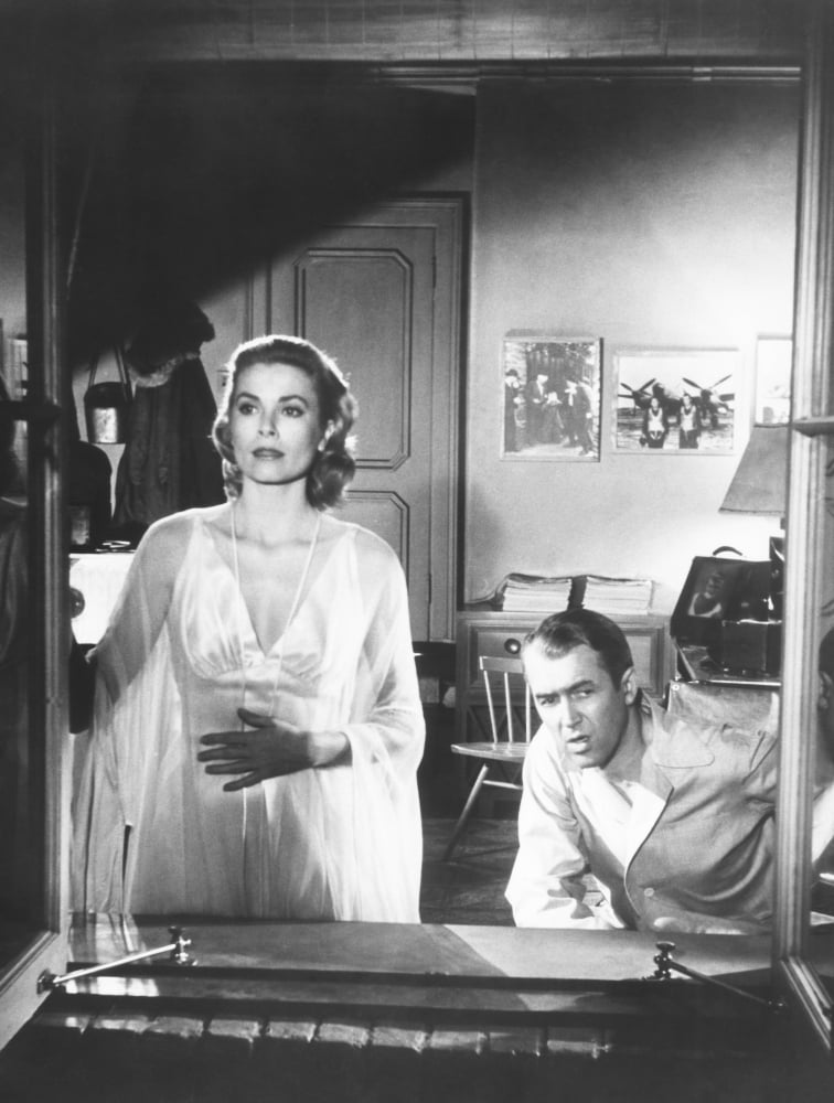 Rear Window movie photo print, available in multiple sizes.