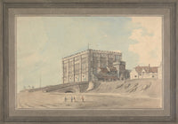 South West View of Norwich Castle Art Print by Capt. Francis Grose